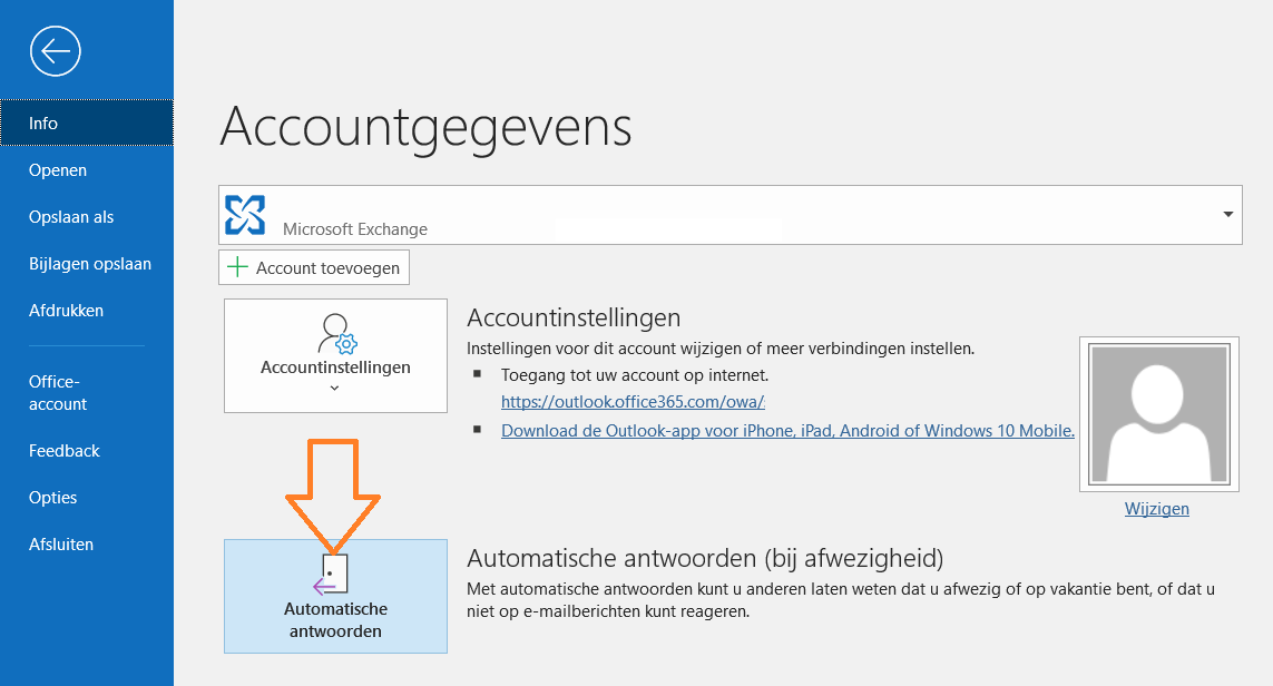 Arab Irrigatie heilig Office 365 instellen van automatisch antwoord in Outlook desktop |  arjanlobbezoo.nl
